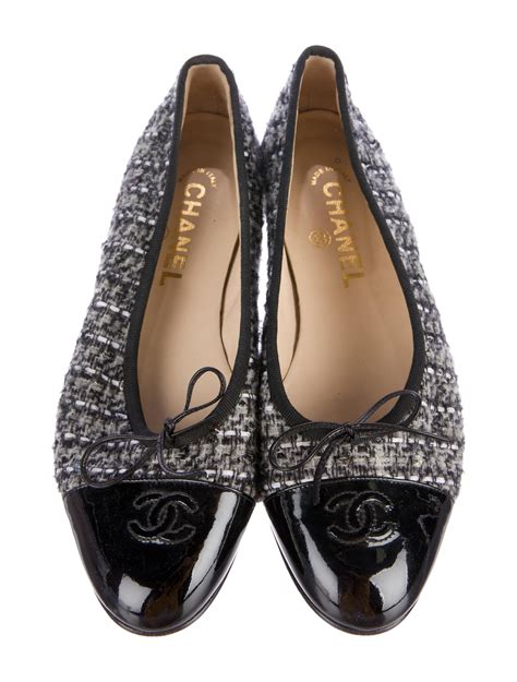 chanel shoes tweed